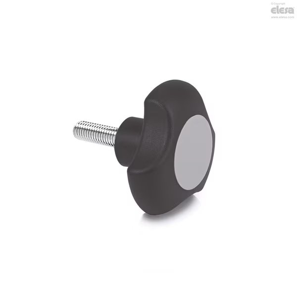 Threaded stud, VTT.32-C-p-M6x25-C3, Elesa, Mfr#: VTT-C-p